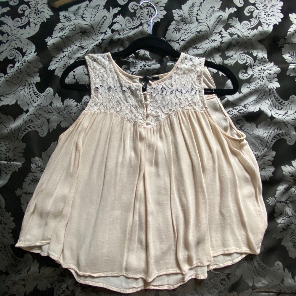 Light beige top
